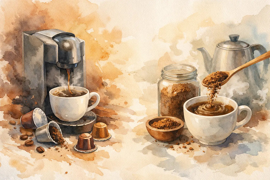 Coffee Pods vs Instant Coffee: Which Wins?