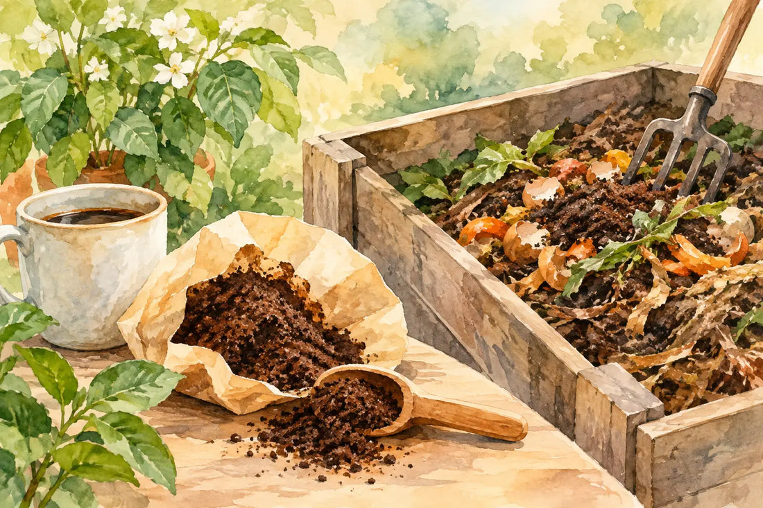 Can Coffee Grounds Be Composted? Yes, Here's How